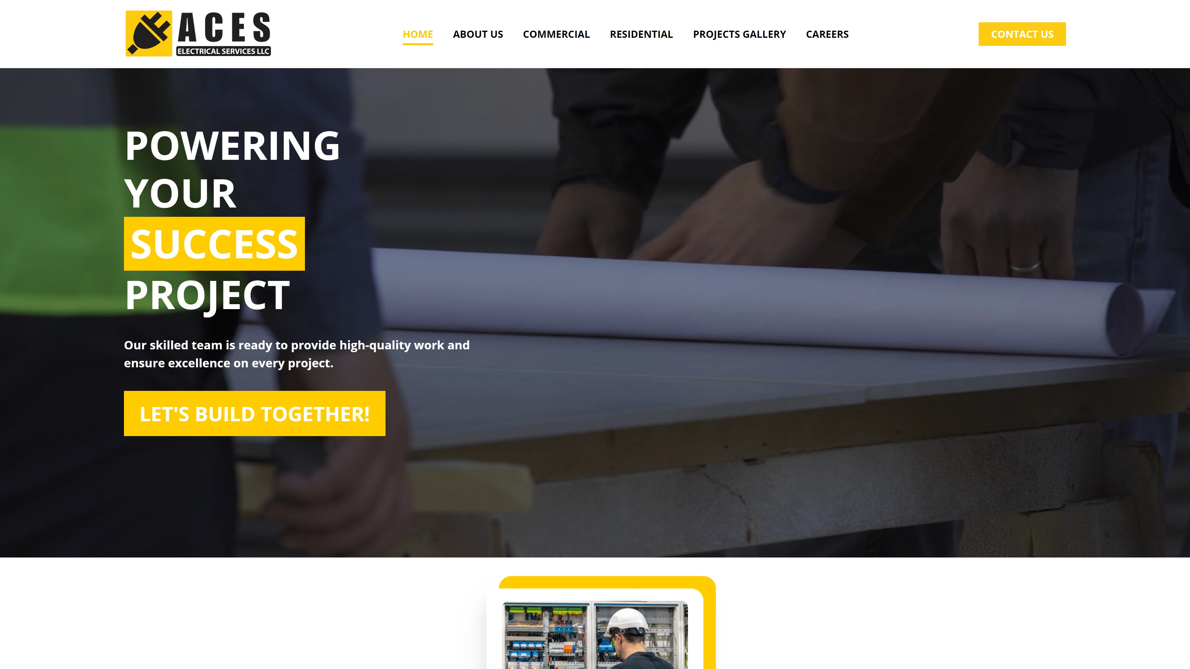 ACES Electrical Services — site